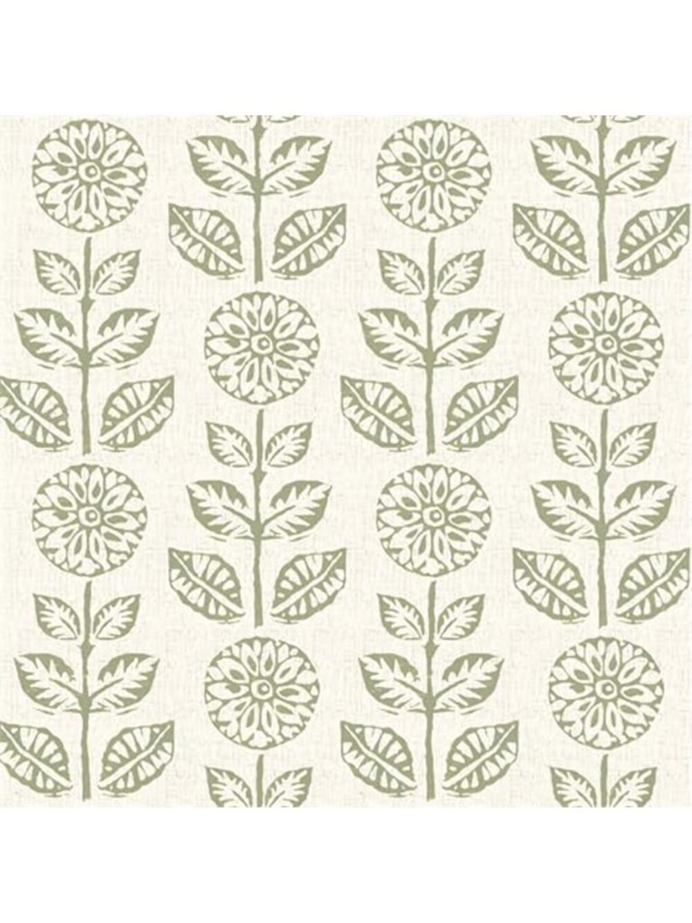 Green Floral Peel Stick Wallpaper Vintage Vinyl Removable Contact Paper Roll